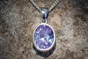 Crystal Drop Memorial Pendant - Multiple Colors Available
